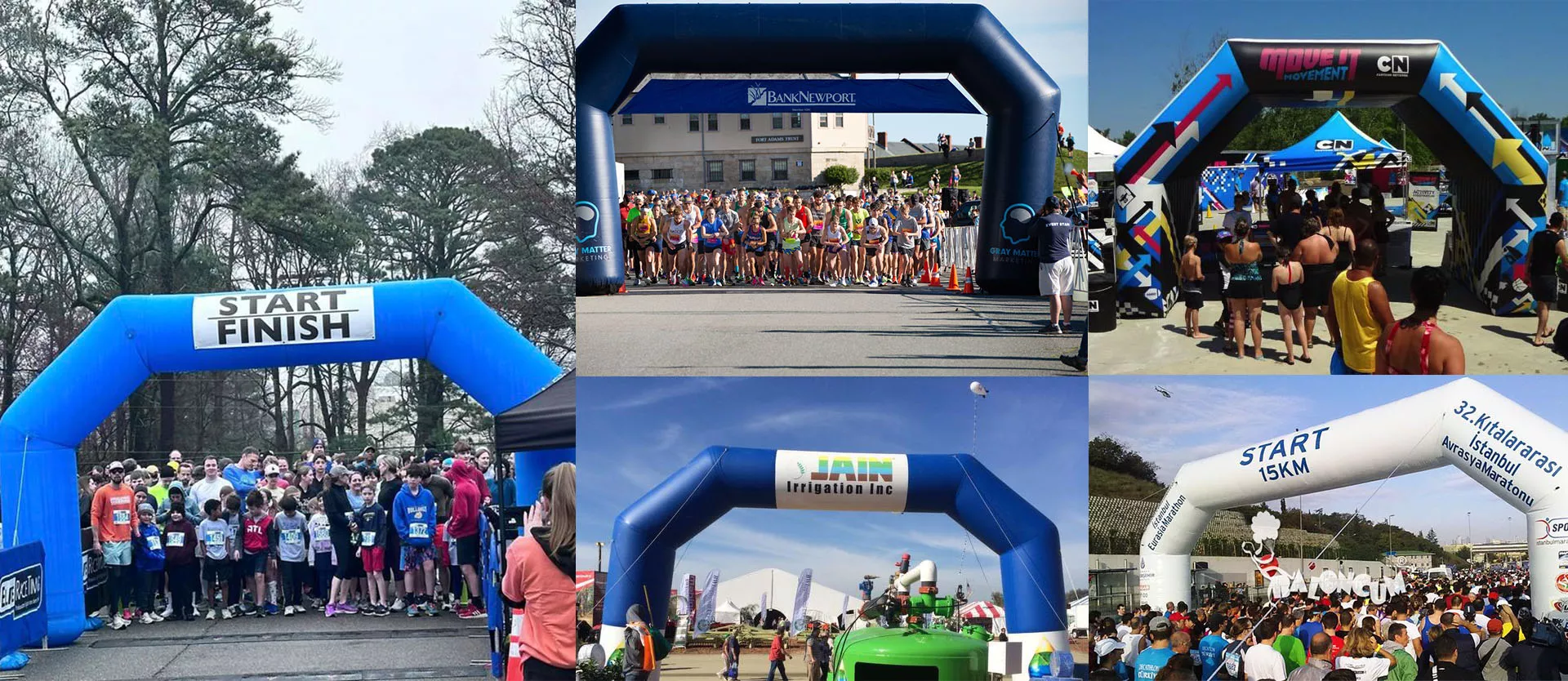 INFLATABLE ARCHES FOR EVENTS