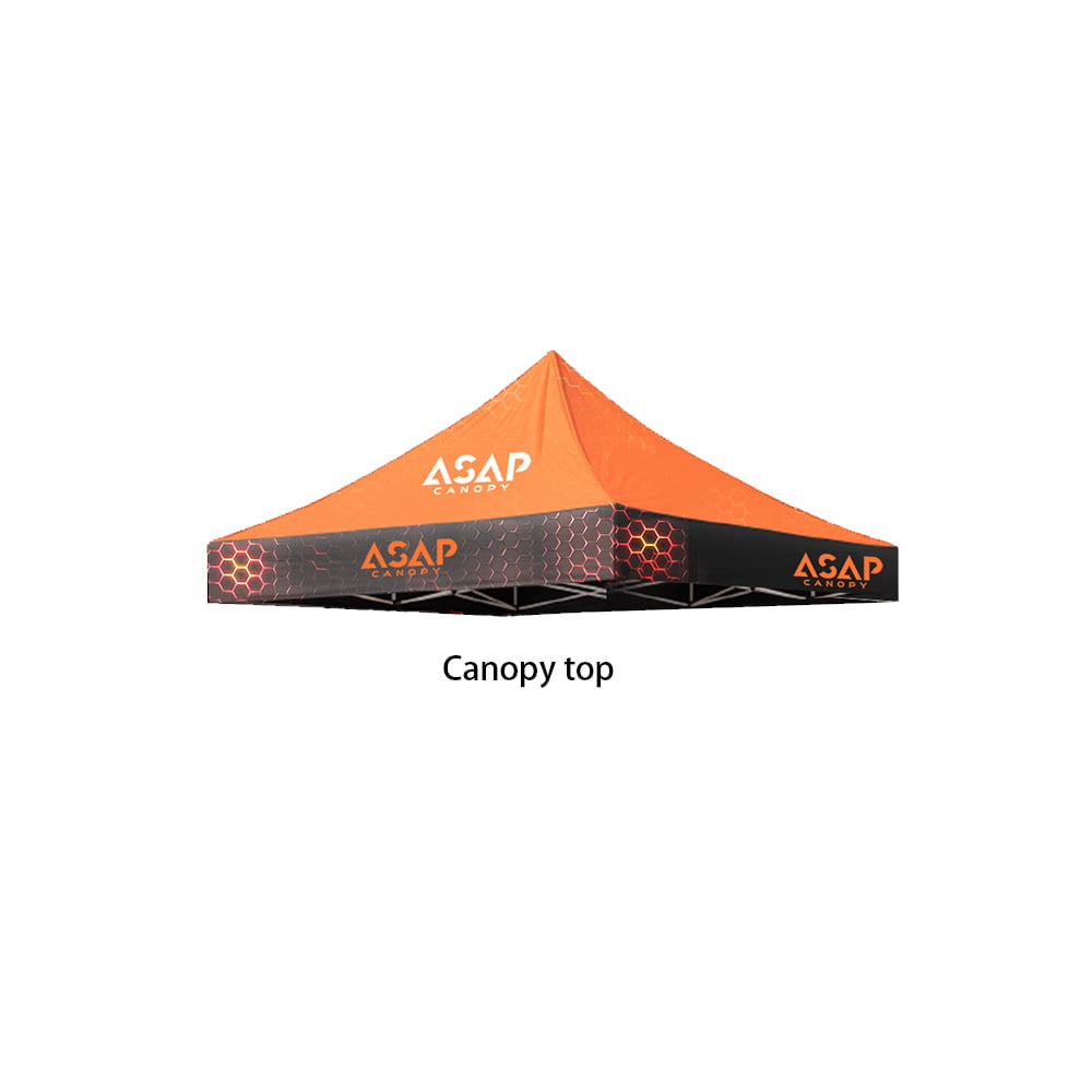 5x5ft Dye Sublimated Print Canopy A 5x5-foot canopy with a brand new replacement roof installed.5x5ft Dye Sublimated Print Canopy