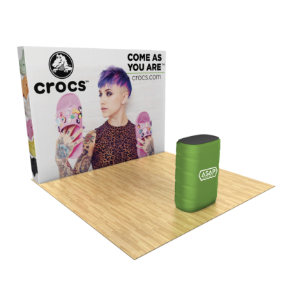 118ft Flat Pop Up Trade Show Display Kit