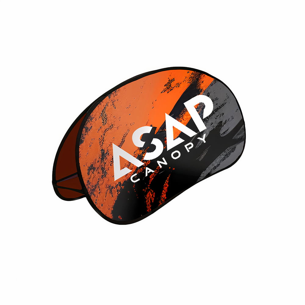 10x15ft Canopy Advertising Medium-sized horizontal pop-up banner for effective event advertising.10x15ft Canopy Advertising