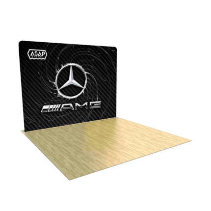 116ft Stand Flat Backlit Trade Show Booth Display