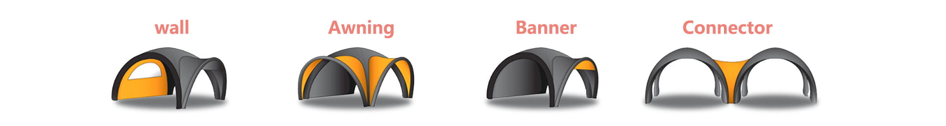 10x10ft Inflatable Tents For Sale