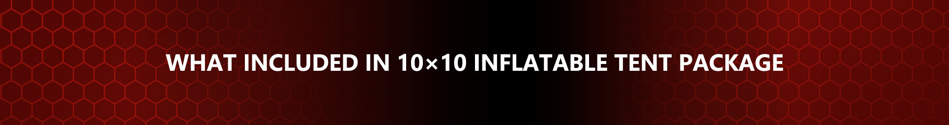 10x10ft Inflatable Tents For Sale 10x10 inflatable tent package