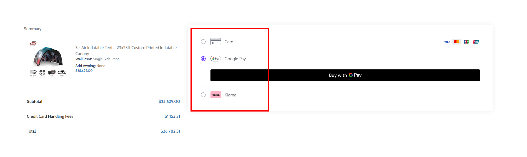 Payment Methods Payment methods
