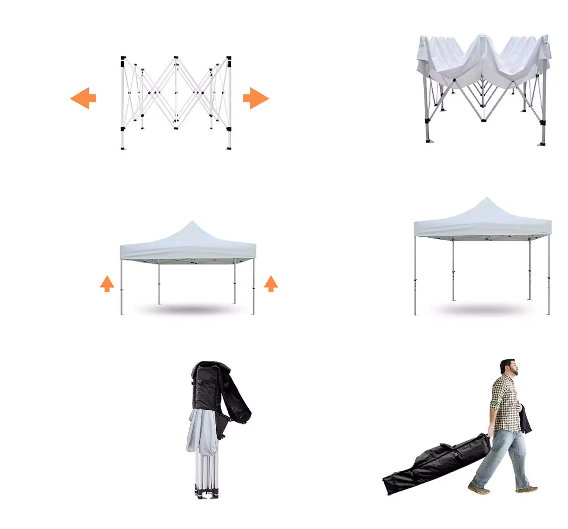 IncludedInflatable Pop-Up Tent Installation
