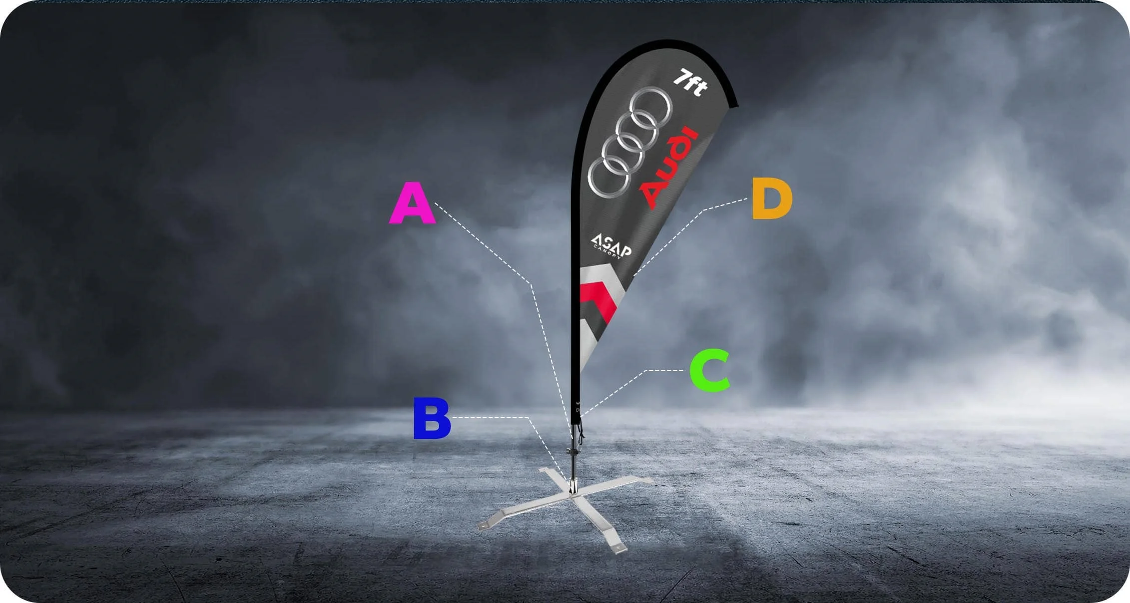 CUSTOM FLAG FEATURES