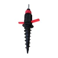 Secures your flag to the ground. Ideal for the beach or snow.