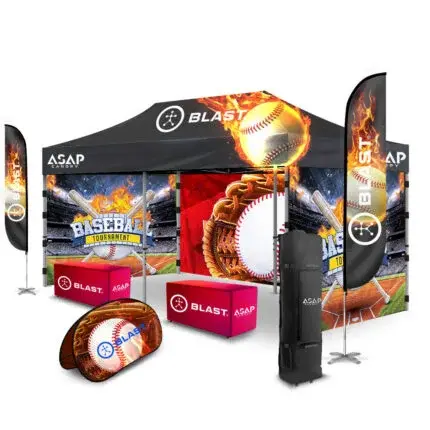 canopy tent 10x20 with full color print