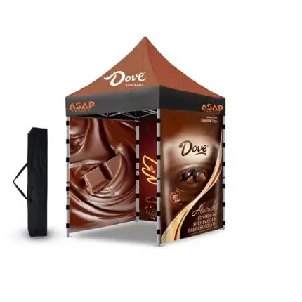 Fully customizable 6x6 canopy--Compact and portable small canopy structure