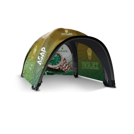 Table Cover + 3 pcs Canopy Wall + Inflatable family Tent 13x13ft With Awning