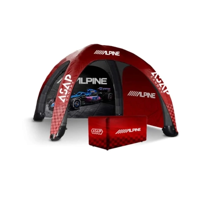 2 pcs Canopy Wall + Table Cover + 13x13ft Custom Branded Air Tent