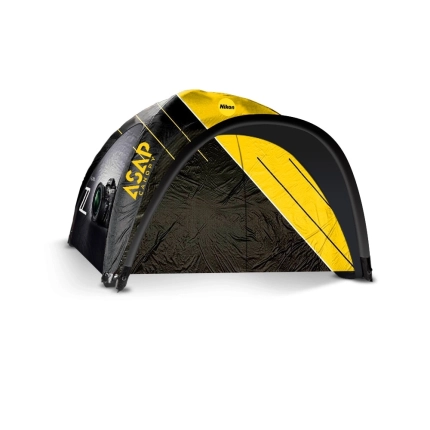 4 pcs Canopy Wall + 20x20ft Inflatable Tent Ultraportable With Awning