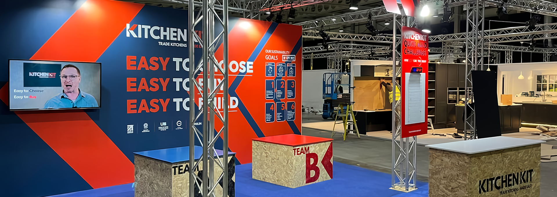 Pop Up Trade Show Display Deluxe Kit